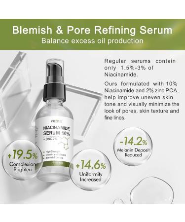 Organic Vitamin C Serum with Hyaluronic Acid - Dark Circle & Age Spot Corrector, Pore Cleanser, Acne Scar & Sun Damage Repair - Anti Aging Plumping Serum for Face, Neck, Eyes - 60ML - Buy Online on GoSupps.com