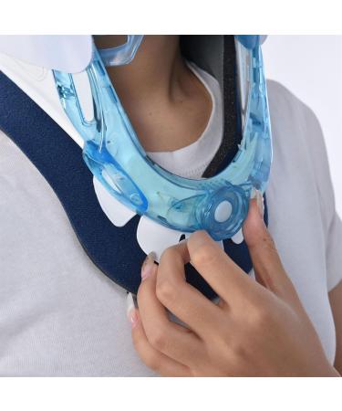 Adjustable Lifting Plastic Neck Brace Neck Brace Support Traction Support for Home Traction Spinal Alignment Pain Relief - Buy Online on GoSupps.com