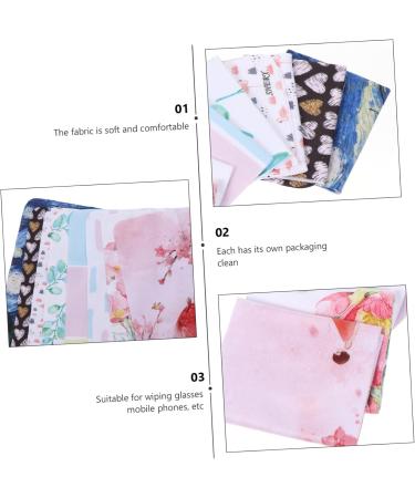 FOMIYES 24 Pcs Premium Glasses & Screen Cleaning Cloths - Soft Lens Wipes for Glasses Phones & Screens - Perfect for Streak-Free Cleaning - Buy Online on GoSupps.com