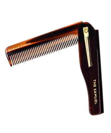 Kent 20T Limited Edition All Coarse Hair Detangling Comb Wide Teeth Pocket Comb for Thick Curly Wavy Hair. Hair Detangler Comb for Grooming Styling Hair, Beard and Mustache, Saw-Cut. Made in England 1 Count (Pack of 1) C-L…