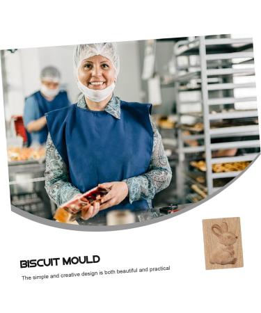 OUNONA 2 Pcs Biscuit Mold Biscuit Moulds Wooden Fondant Wooden Muffin Cups Embossed Cookie Kitchen Cookie Mold Christmas Baking Crackers Wood Chocolate Chinese Decor Log Fudge Small Tools 16X12X2CMx2pcs As Shownx2pcs - Buy Online on GoSupps.com