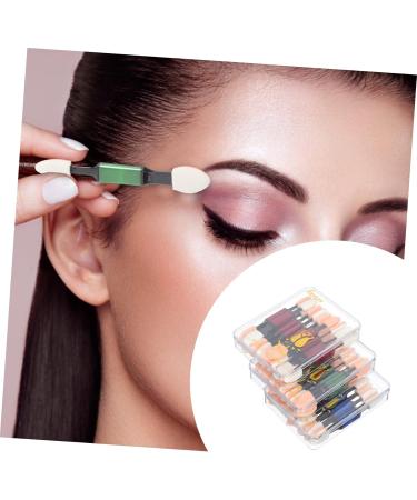 Ipetboom 30pcs Double Ended Eye Shadow Stick Eyeshadow Double Head Sponge Applicator Girl Makeup Tools Woman - Buy Online on GoSupps.com