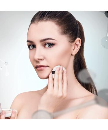 4PCS Powder Puff Set - 2.16 inch Makeup Puffs with Ribbon for Foundation and Loose Powder - Replacement Face Pads - Normal Size - Buy Online on GoSupps.com