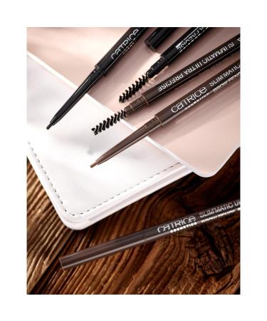 Catrice Slim'matic Ultra Precise Brow Pencil - Waterproof Vegan Kajal in Ash Blonde | Long-lasting & Matt Finish - 0.05g - Buy Online on GoSupps.com