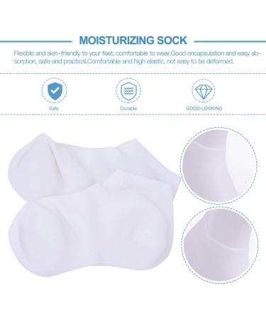 Moisturizing Cotton Foot Mask Socks | Protective Peeling Stocking for Soft Feet | Elasticity & Comfort by Miss Freeck - Buy Online on GoSupps.com