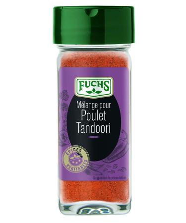 FUCHS pices V ritables M lange pour Poulet Tandoori Flacon 34 g 34 g (Lot de 1)