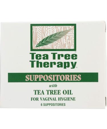 Tea Tree Therapy Suppository - 6 Count (Pack of 3) - Buy Online on GoSupps.com
