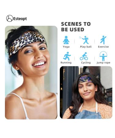 Boho African Wide Headband for Women | Stylish Hairband for Frontal Ligaments | International Shipping - Buy Online on GoSupps.com
