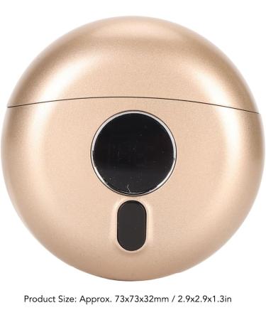 Electric Beard Trimmer USB Rechargeable Beard Trimmer Multifunctional Full Body Washable Intelligent Digital Display for Chest Trimming (Champagne Gold) - Buy Online on GoSupps.com