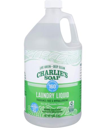 Charlie s Soap HE Hypoallergenic Liquid Laundry Detergent with Pump - 1 Gallon | Eco-Friendly International Shipping - Buy Online on GoSupps.com