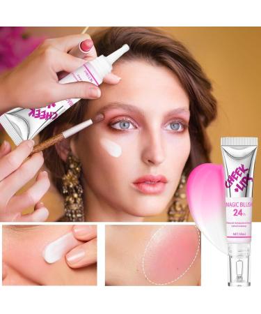 Liquid face blush 15ml color-changing cheek tint luminous natural lightweight and long-lasting formula | Moisturizing blush for women and girls everyday makeup - Buy Online on GoSupps.com