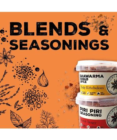 Nature Kitchen Jerk Seasoning (Hot) 500GSeasoning Spices And Herbs. Gluten-Free and Vegan Everyday Cooking Blends For Marinades Sauces Frying Baking Or Grilling - Buy Online on GoSupps.com