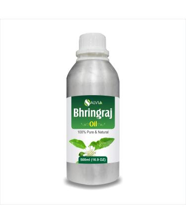 Bhringraj (Eclipta alba) Essential Oil 100% Natural - Undiluted Cold Pressed Aromatherapy Premium Oil - Therapeutic Grade - 500ml 500.00 ml (Pack of 1)