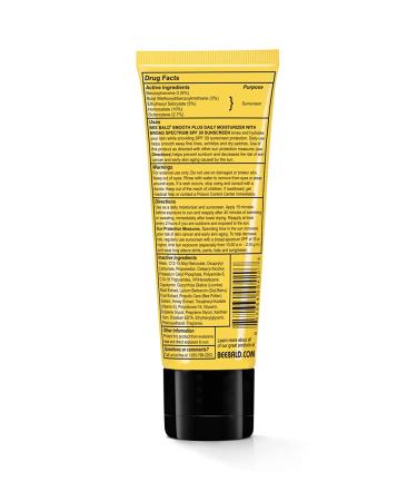 Bee Bald SMOOTH PLUS Moisturizer with SPF 30 - Broad Spectrum Sunscreen for Hydration & Protection - Buy Online on GoSupps.com