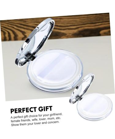 Mipcase 2pcs Boxes Powder Box Powder for Women Body Case Powder Storage Case Clamshell Cosmetic Packing Box - Buy Online on GoSupps.com