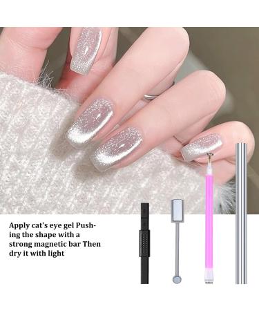 4/6/9x Cats Eye Magnet Magnet Set Cats Eye Magnet Board Strong Suction Polish Magnet For Beautiful Nails 4 Pack - Buy Online on GoSupps.com