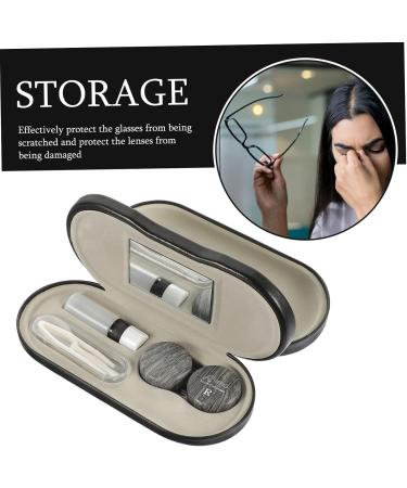 Solustrie 1 Set Dual-Use Glasses Case - Stylish & Functional | International Shipping Available - Buy Online on GoSupps.com