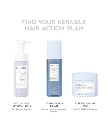 KERASILK Multi-Purpose Hairspray | Creates Long-Lasting Touchable Hold | Finishes & Locks in Hairstyles | Quick Drying | With Heat Protection & Humidity Protection 300ml - Buy Online on GoSupps.com
