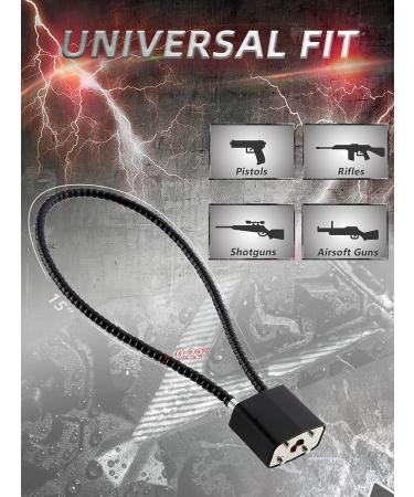 DELSWIN Cable Gun Locks with Keys - Heavy Duty 15 Keyed Cable Lock for Pistols, Rifles, Shotguns - 3 Pack Black - Buy Online on GoSupps.com