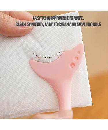 Eyelash Tools Mascara Shield | Silicone Eyelash Aid Multifunctional Reusable Eyelash Lipstick Eyeshadow Applicators Aid Tool For Beginners And Makeup Masters Pink - Buy Online on GoSupps.com