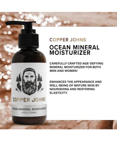 Ocean Mineral Moisturizer | Age-Defying Lotion for All Ages | 92+ Ionic Sea Minerals | Hydrating & Lightly Scented | 4oz - International Shipping Available - Buy Online on GoSupps.com