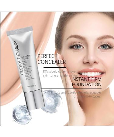 Face Tightener No-Filter Primer New Instant Face Tightener No-Filter Primer Skin Tightener Primer Face Makeup instant face tightener cream for Face Before Makeup (1pcs) - Buy Online on GoSupps.com