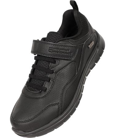 Mountain Warehouse Burst Kids Adaptive Waterproof School Shoes - Size 4 Big Kid, Black - Buy Online on GoSupps.com