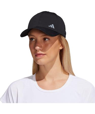 adidas Women's Backless Ponytail Hat - Adjustable Baseball Cap in Black/Grey - Buy Online on GoSupps.com