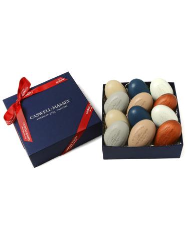 Caswell-Massey Heritage Collection Year Of Twelve-Soap Set  Number Six  Jockey Club  Newport & more Soap Bars  For Men & Women  5.8 Oz (12 Bars) Tricorn 12 Count (Pack of 1)