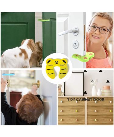 7Pcs Children's Door Stop Finger Pinch Guard Set - Child Safety Foam Cushion to Prevent Injuries and Lockouts - Buy Online on GoSupps.com