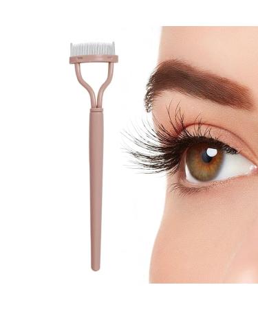 Naqqios eyelash definition eyelash separator comb for mascara without tufting eyelash comb definitely precision eyelash comb with fine metal teeth easy handle handle