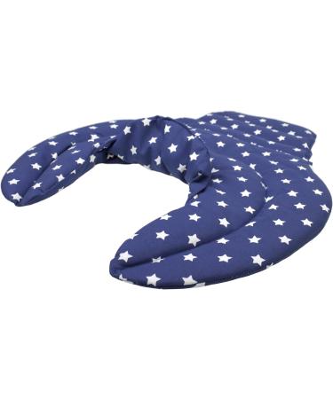 Buy Neck Horns Cervical Spine Support - Blue Star Shaped Warming Pillow for Neck Shoulders & Back - Spelled Grain Cushion - Ideal for Relaxation & Pain Relief - Buy Online on GoSupps.com