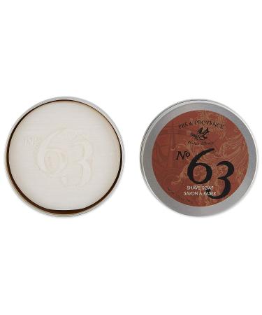 Pre de Provence No. 63 Men's Collection Shave Soap - 150g | Traditional French Shaving Soap - Buy Online on GoSupps.com
