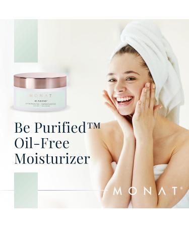 MONAT BE PURIFIED Oil-Free Moisturizer - Lightweight Pore Refining Vegan Skincare for Deep Hydration & Radiant Skin - Shop Internationally - Buy Online on GoSupps.com