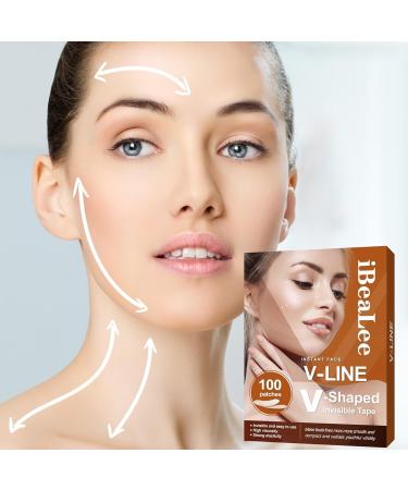 XIAOXIAOYU V Shaped Invisible Tape Face Lift Tape Invisible for Double Chin Breathable Ultra-thin Invisible High Elasticity V Shaped Instant Face Lift Sticker Secret Make Up Stickers for - Buy Online on GoSupps.com