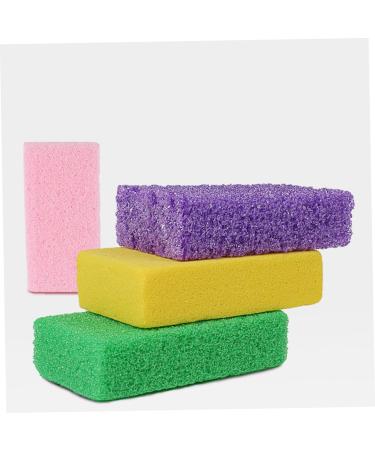 4 Pieces Exfoliating Cuticle File Foot Scrubber Sponge Foot Pumice Stone Spa Nail Polish Remover Foot Care File Tool Handheld Foot File Peeled Tool Nail Accessories Buffer - Buy Online on GoSupps.com