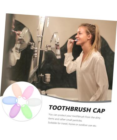 Healvian 12-Pack Universal Toothbrush Covers - Protective Brush Caps for Hygiene | Toothbrush Accessories - Buy Online on GoSupps.com