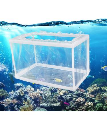 2 Pack Fish Breeding Box - Nylon Fry Hatchery Mesh with Suction Cups - Small & Big Sizes - Buy Online on GoSupps.com