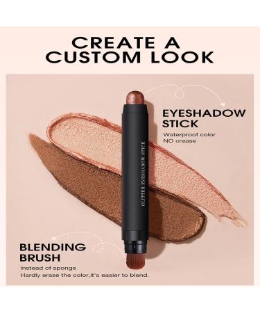  G n rique Cream Eyeshadow 8-Piece Cream Eyeshadow Stick Set Even Adherence Formula Highlighter Shimmer Creamy Liner Versatile Makeup for Women and Girls Holiday Beauty Necessity - Buy Online on GoSupps.com