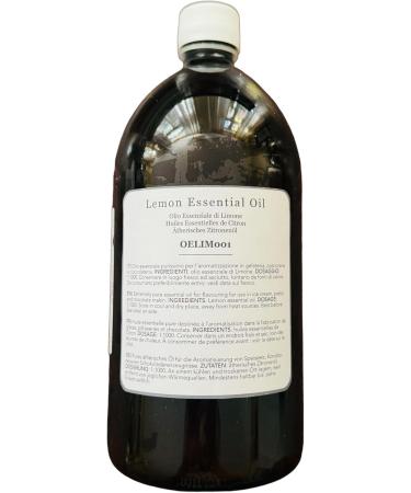Sicilian Lemon Essential Oil | 100% Pure & Food Grade - Perfect for Cooking Baking Gelato & Cosmetics - International Shipping Available - Buy Online on GoSupps.com