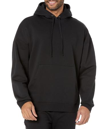 Amazon Essentials Men's Oversized-Fit Hoodie X-Large Black - Big & Tall Collection - Buy Online on GoSupps.com