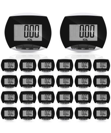 Pedometer Step Counter Walking Running Pedometer Portable LCD Pedometer with Calories Burned and Steps Counting for Jogging Hiking Running Walking 16