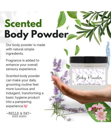 Body Powder for Women & Men Scented Baby Powder (classic powder fresh scent) Perfume Dusting Powder Bath Powder with Fragrance & Essential Oils Talc Free 8oz Container Made in USA - Buy Online on GoSupps.com