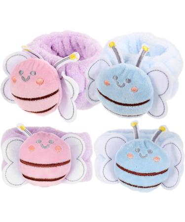 FOMIYES 20 Pcs Face Wash Wristband Elastic Hair Ties Face Washing Wristbands Elastic Hair Bands Elastic Headband Home Supply Towel Wristbands for Washing Face Wash Arm Spa Flannel Armband - Buy Online on GoSupps.com