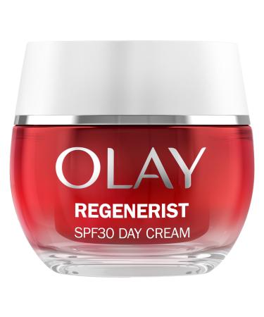 Procter Gamble Olay Regenerist SPF30 Day Cream antiwrinkle + firming care with SPF30 niacinamide and peptides renews firms and hydrates nongreasy 50 ml