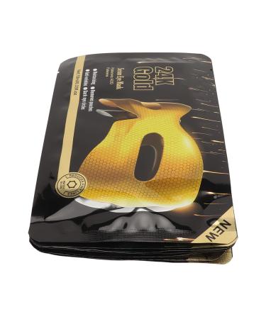 24K Gold Eye Patches 24K Gold Eye Care Pads Honeycomb Structure Remove Eye Bags 8 Pieces for Skin Care