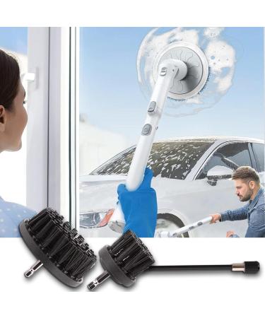 Skoulazeo Drill Brush Attachments for Cleaning | Power Scrubber Cleaning Brush Extended Long Attachment Set - All-Purpose Scrub Brushes Kit for Grout Floor Tub Tile Bathroom - Buy Online on GoSupps.com