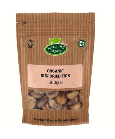 Organic Sun Dried Figs 500g by Hatton Hill Organic - Buy Online on GoSupps.com