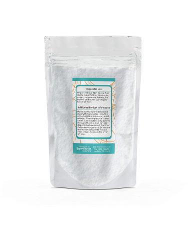 Unpretentious Non-Nano Zinc Oxide 1 lb - Pure & Uncoated - Resealable Bag - 1 Pound - Buy Online on GoSupps.com