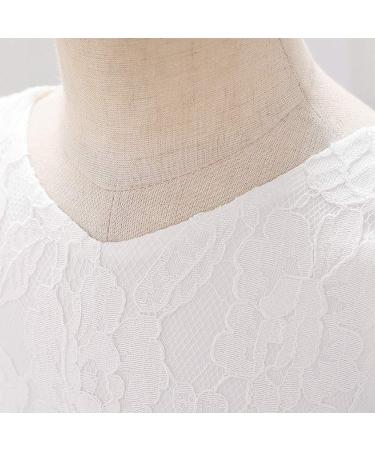 FYMNSI Baby Girl Baptism Christening Dress with Floral Embroidery | 18-24 Months Light Green - Buy Online on GoSupps.com